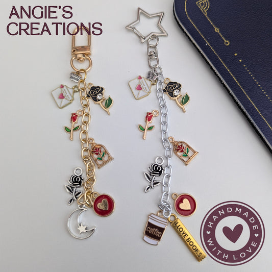 Bookish Coffee Kindle Charm