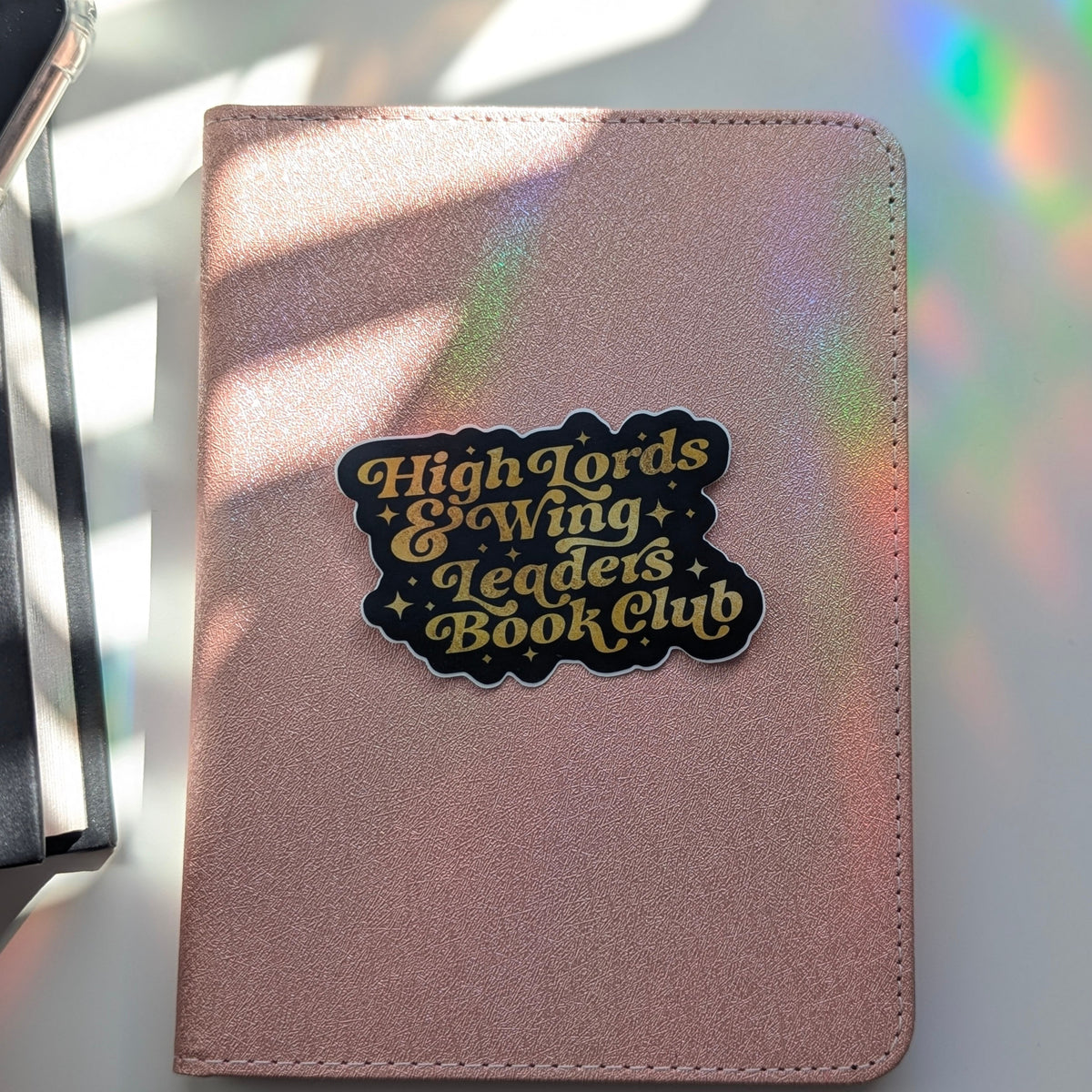 High Lords & Wing Leaders Book Club Waterproof Sticker