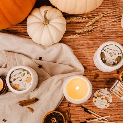 Bookish Gift Set, Cozy Fall Box With 2oz Candle, Keychain And Pin