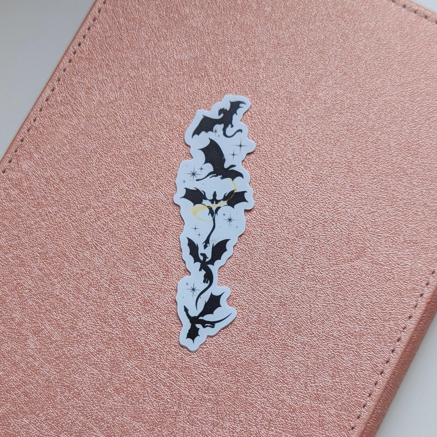 Fourth Wing Sticker' Tairn And Andarna Dragon 3" Matte Waterproof