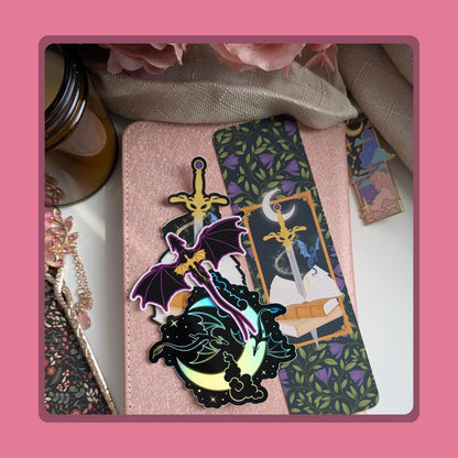 Holographic Bookish Stickers, ACOTAR Inspired 2" Or 3" Waterproof