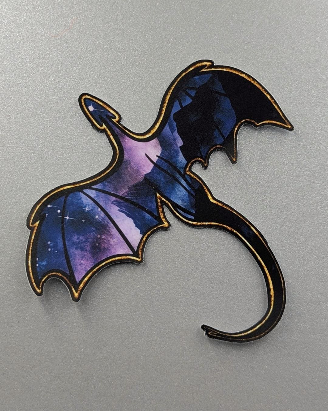 Galaxy Wing Dragon Sticker