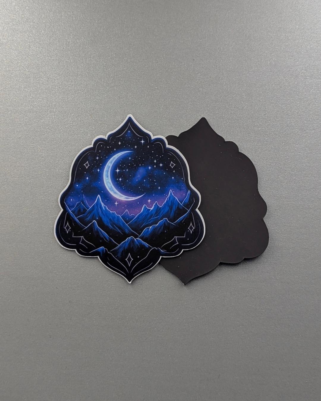 Mythical Night Court Mountain Magnet