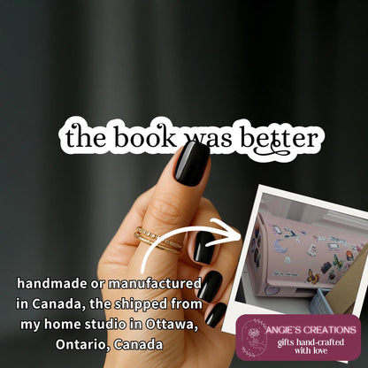 The Book Was Better Sticker