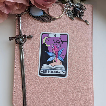 The Romantasy Tarot Card Sticker