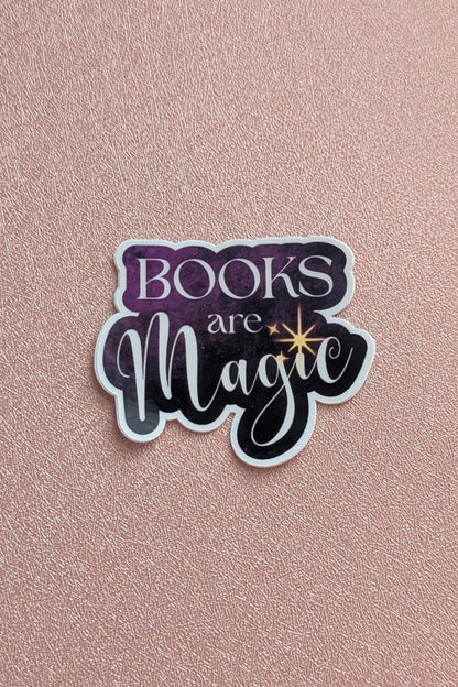 Book Lover Sticker, 2.5" Waterproof Glossy Vinyl Decal, Witchy Co