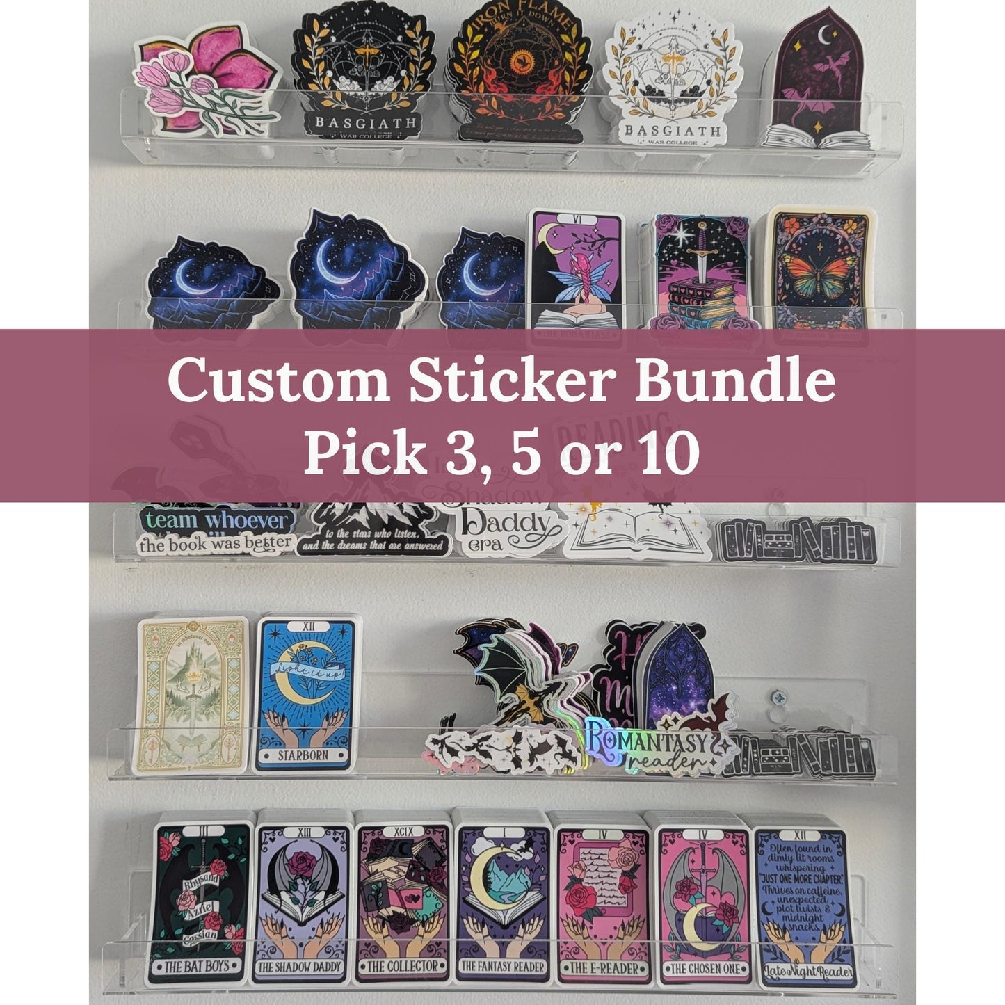 Custom Pick your Own Bundle Sticker Pack