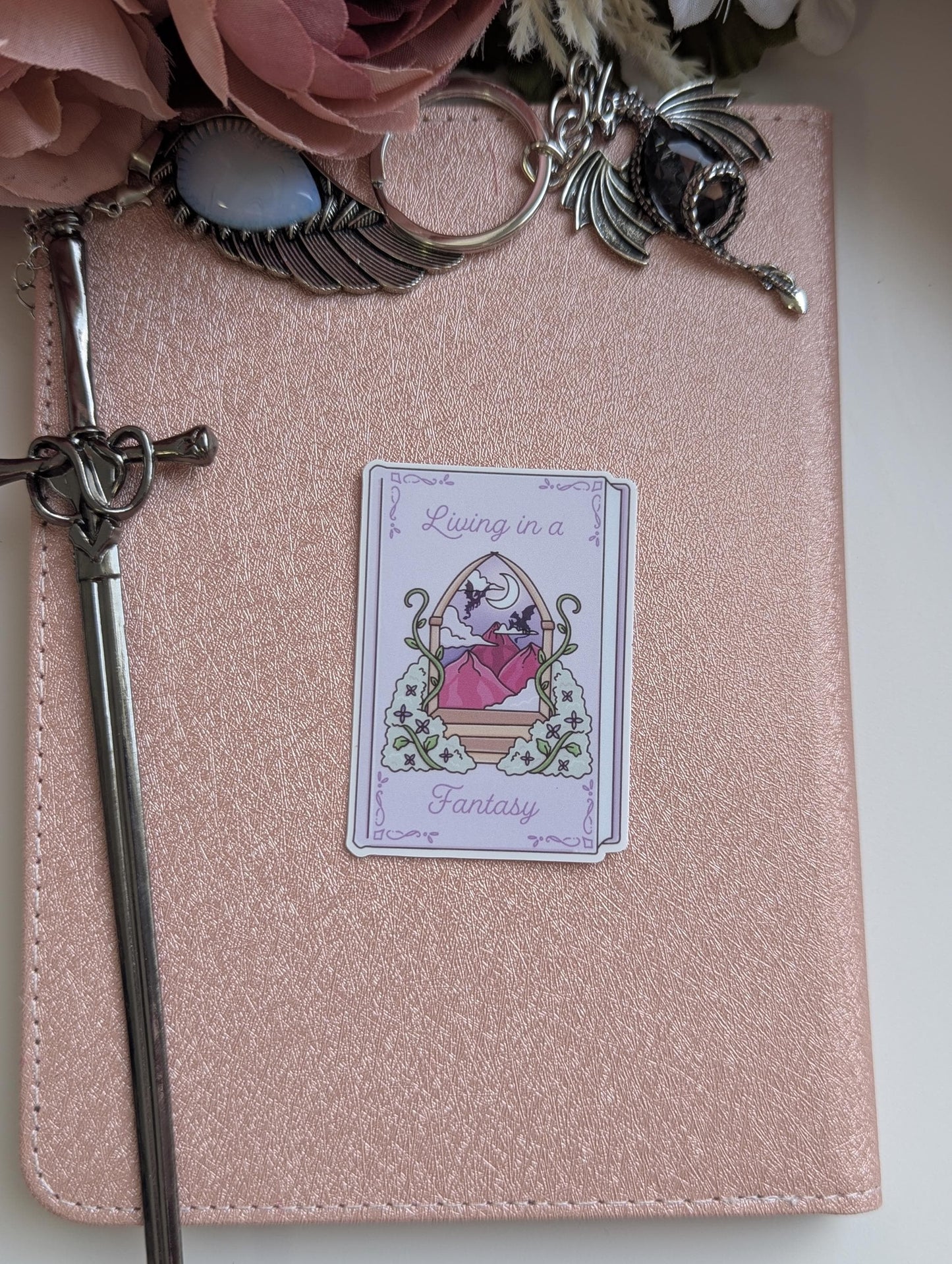Living in a Fantasy Sticker, 2.5"