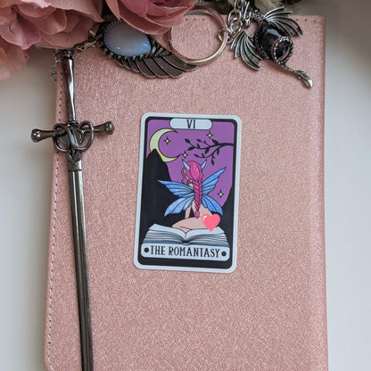 The Romantasy Tarot Card Sticker