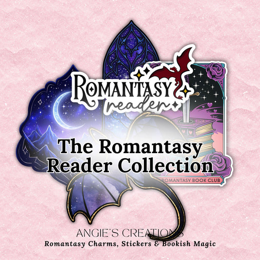 The Romantasy Reader Sticker Collection