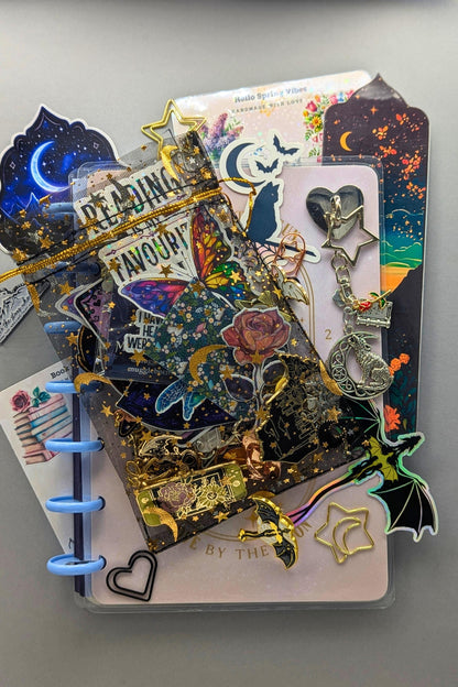 Mystery Enamel Pin Bundle, Mini Bookish Set: 1-2 Pins, Stickers!!