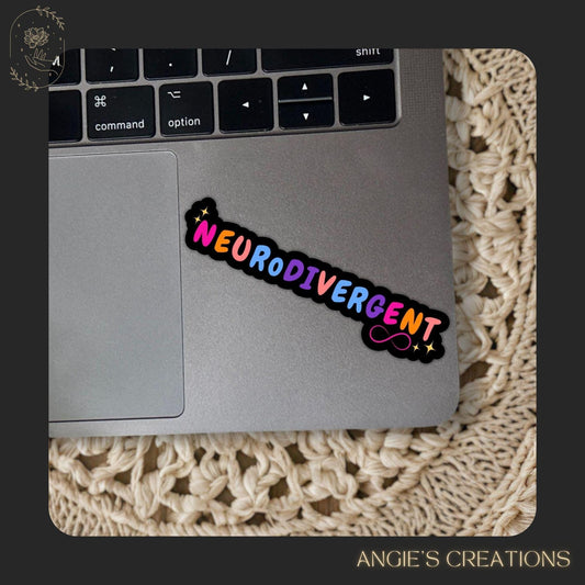 Neurodivergent Vinyl Sticker