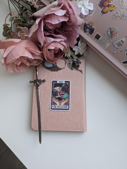 Tarot Card Sticker, 3" Waterproof Matte Decal, Dishwasher Safe, Hand-Drawn