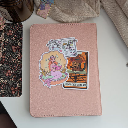 The Cowboy Romance Tarot Card Sticker | 3” Waterproof