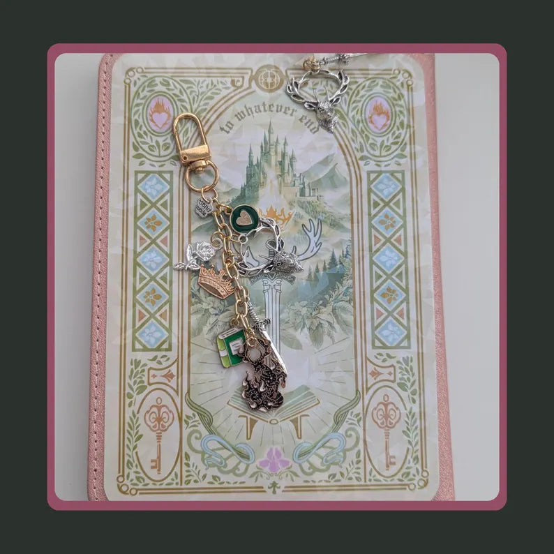 Terrasen, Throne of Glass Charm Keychain