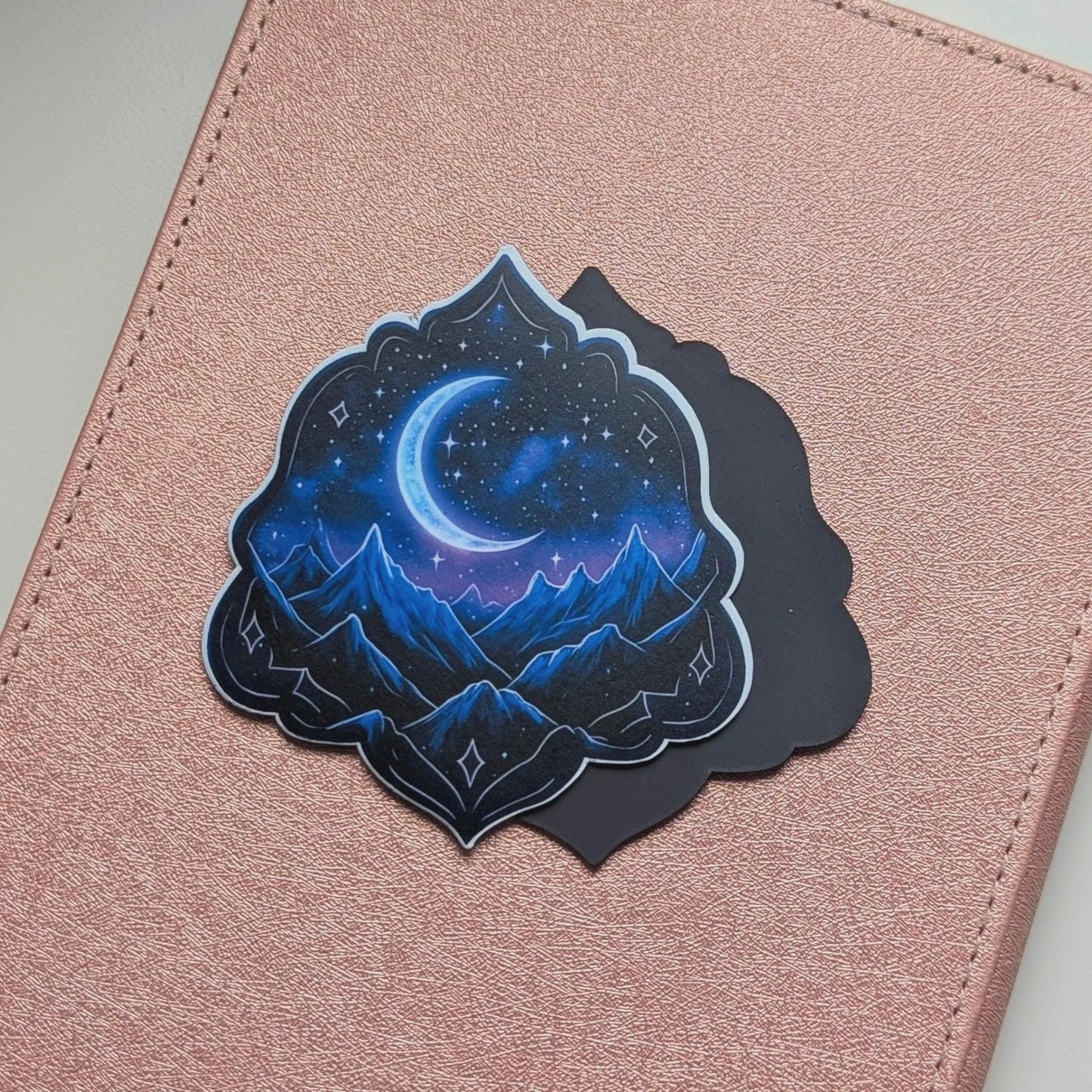 Night Court Mythical Mountains Sticker or Magnet | Waterproof Smooth Matte, ACOTAR Inspired, Booktube Bookish Gift