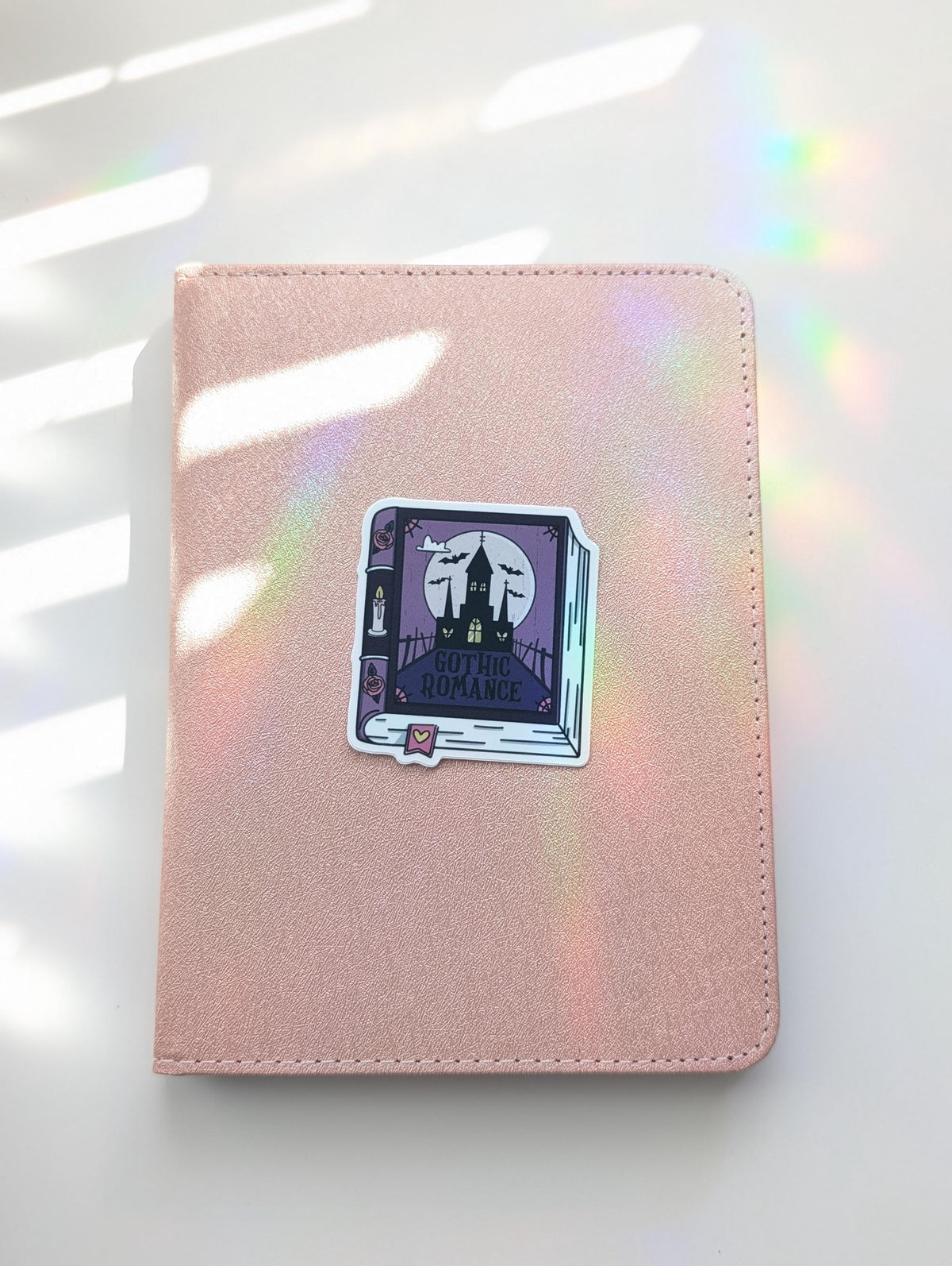 Gothic Romance Stickers Duo Set | 3" Waterproof, Dishwasher Safe, Bookish Decals