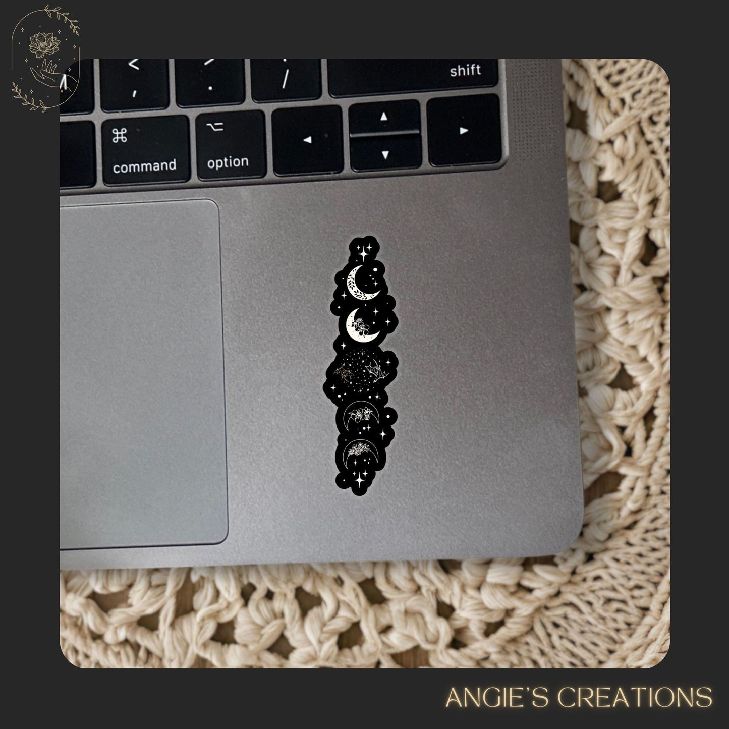 A calming moon phases design with soft lunar details, ideal for cozy bookish planners, reading journals, and dreamy night sky lovers. Celestial moon phases design inspired by dragons and fourth wing.