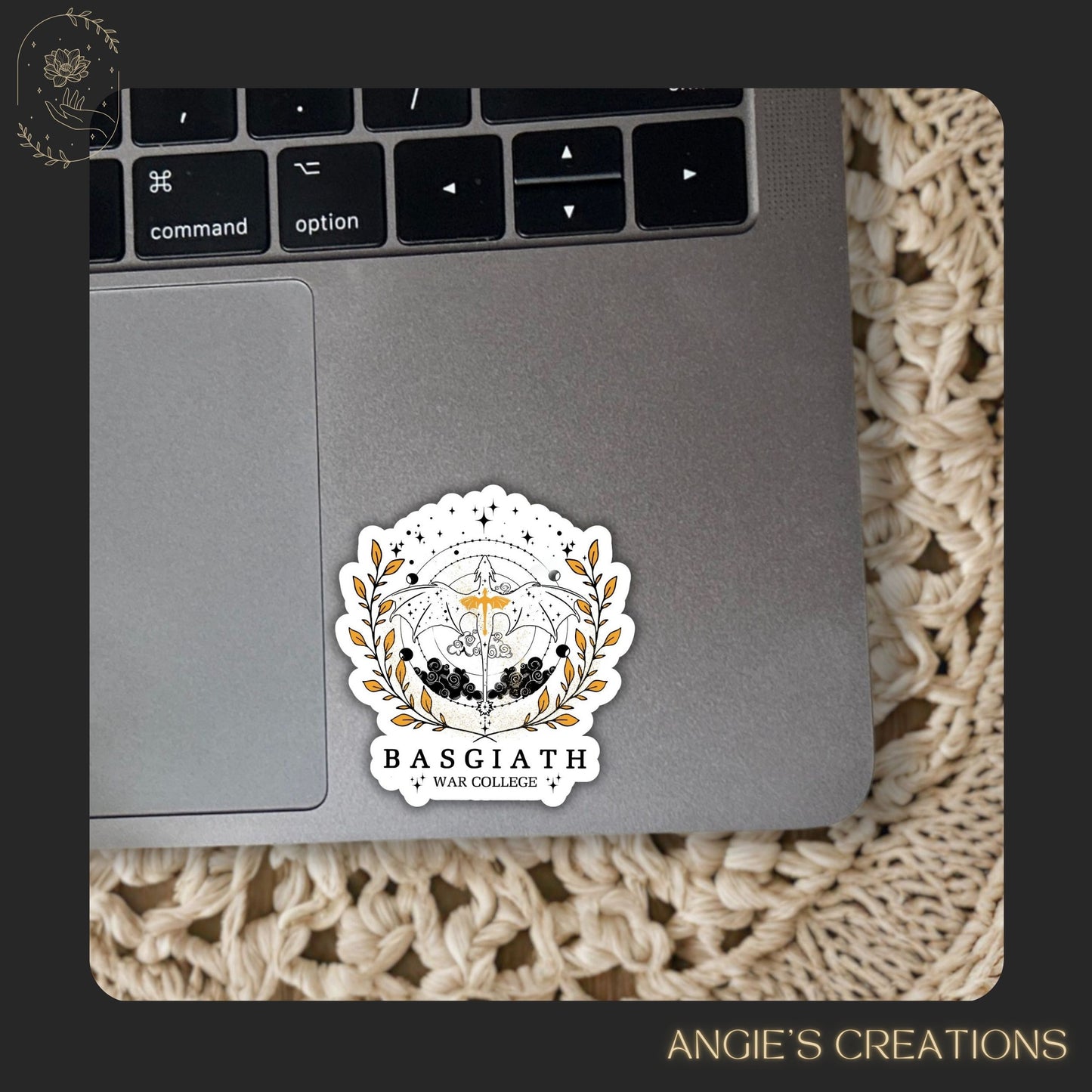 Basgiath War College Vinyl Sticker or Magnet