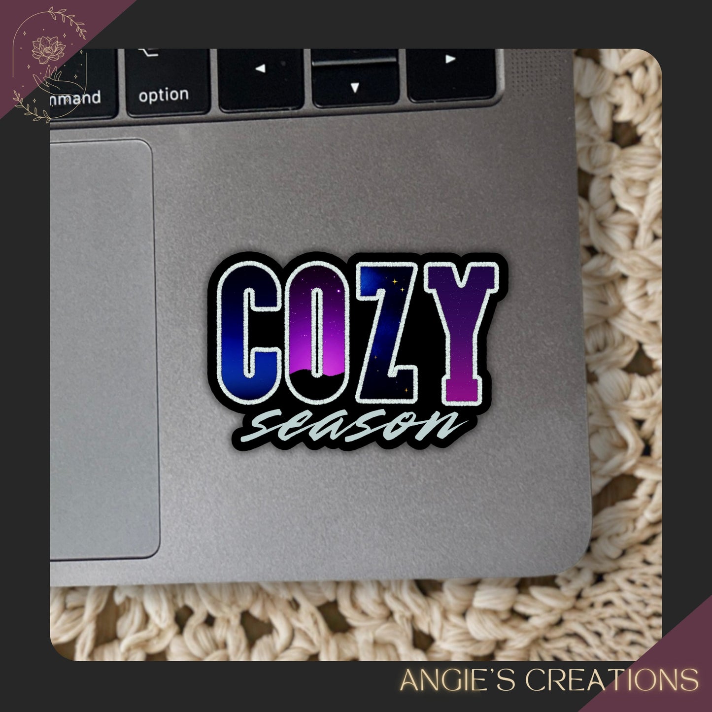 Mythical Cozy Season Vinyl Sticker